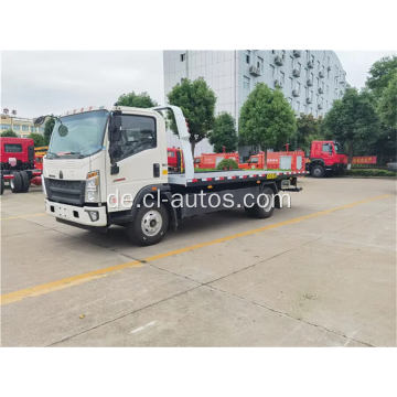 Sinotruk Howo 4x2 3ton 4ton Plattform Wrecker Truck Towing Truck für Straßenrettung